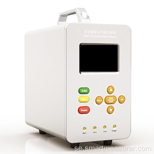 Larmgasanalysator Svavelhexafluorid CO2-monitor